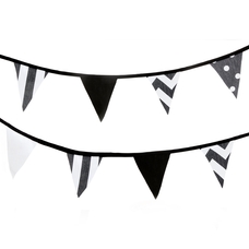 Black and White Bunting from Hope Education